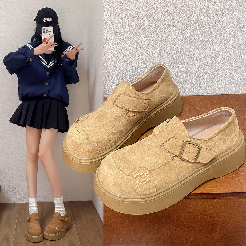 Damen bequeme Clogs mit modischer Schnalle R&B