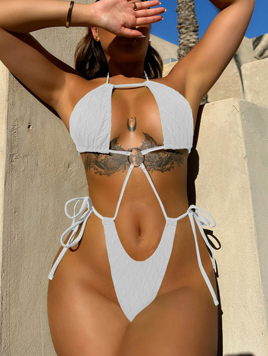 Damen Designer-Bikini mit raffiniertem Cut-Out-Design R&B