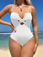 Damen Einteiler-Badeanzug mit aufregenden Cut-Outs und raffiniertem Design R&B