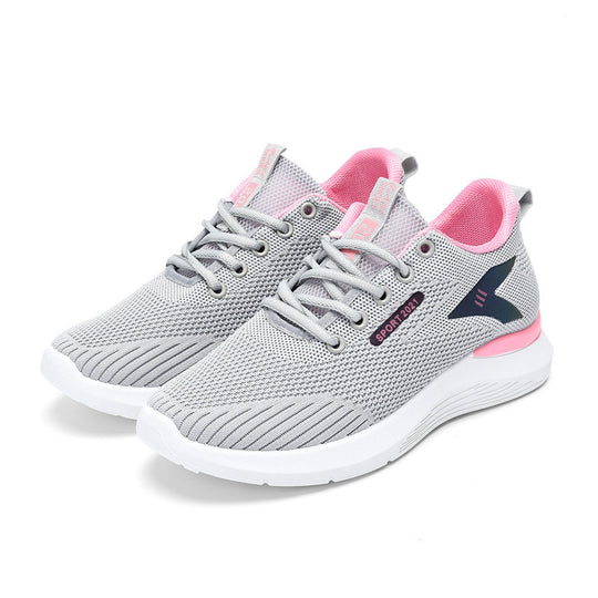 Damen Sportliche Atmungsaktive Sneakers mit flexiblem Mesh-Obermaterial R&B