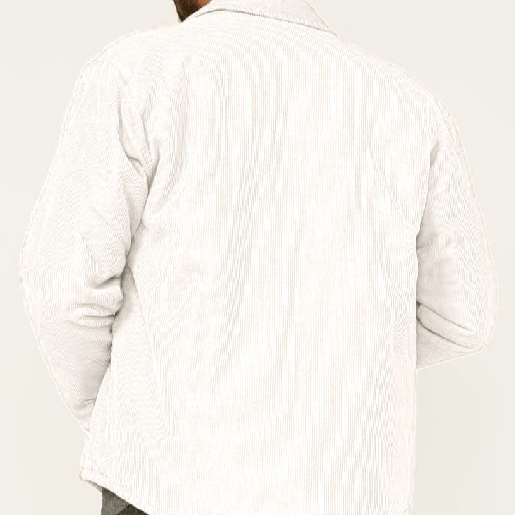 Herren samtige Überziehjacke R&B