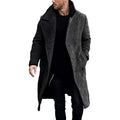 Herren klassischer Wollmantel