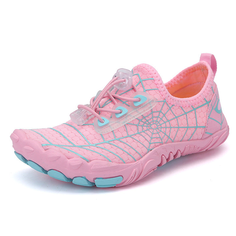 Damen nan elastischer Wassersneaker mit Schnellzug, schnelltrocknendem Mesh und flexibler rutschfester Sohle R&B