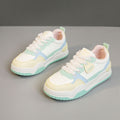 Damen modische Freizeitsneaker mit atmungsaktiver Oberflächenstruktur und rutschfester Sohle R&B