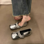 Damen elegante Ballerinas mit modischem Applikationsdetail R&B