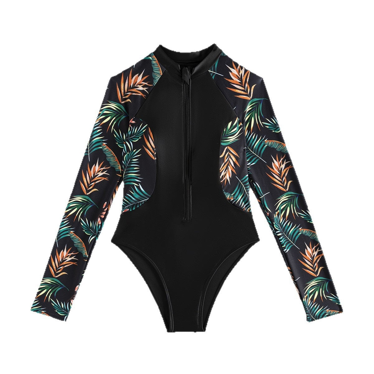 Damen Langärmliger Neopren-Schwimmanzug R&B
