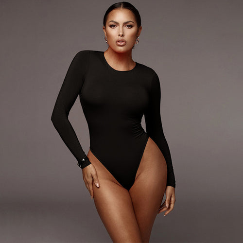 Damen Langarmbody mit elegantem Schnitt R&B