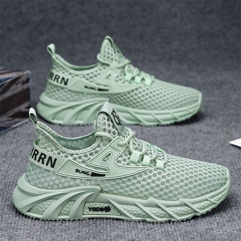 Damen Sportliche Sneakers mit atmungsaktivem Netzoberteil und stoßdämpfender Sohle R&B