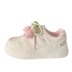 Damen Sportliche Sneakers mit verspielten Applikationen und dämpfender Sohle