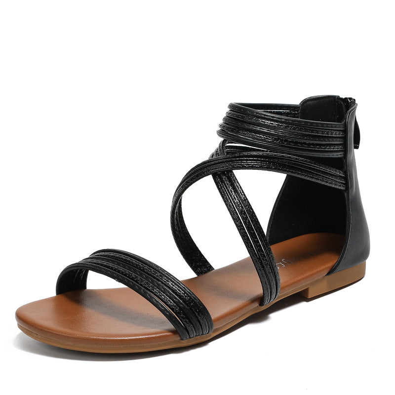 Damen elegante Sommer Sandalen R&B