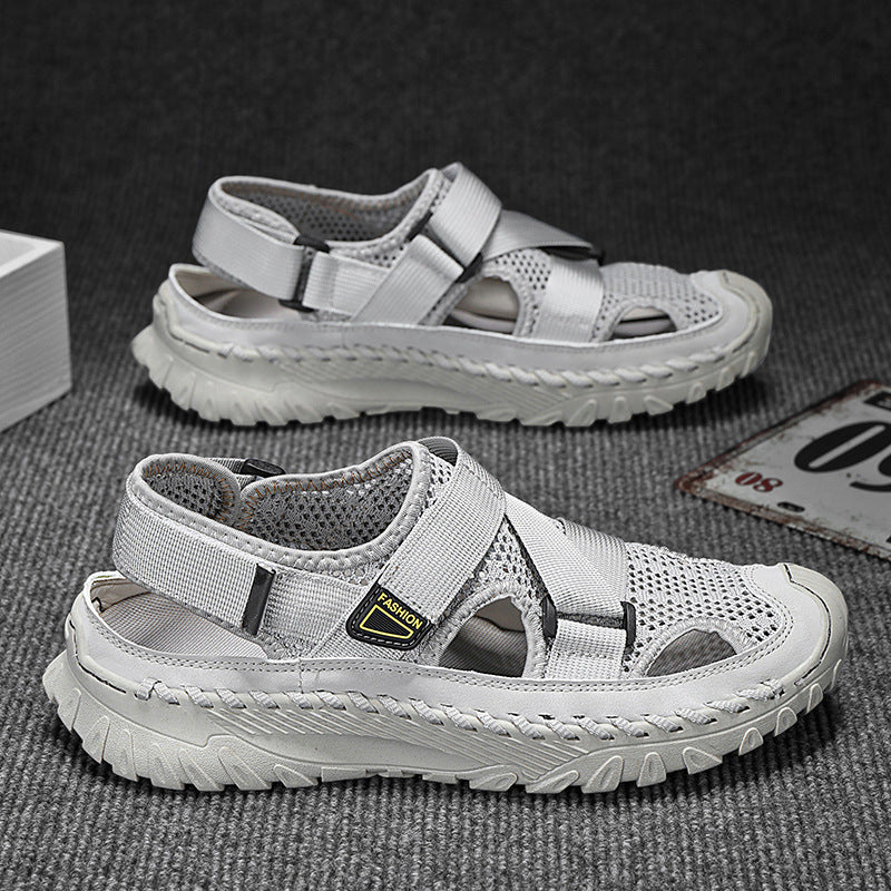 Damen Sportliche Aquasandalen mit verstellbaren Riemen und rutschfester Sohle R&B