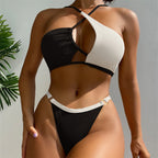 Damen Cut-Out Bikini mit raffiniertem Wickeldetail R&B