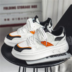 Damen Sportliche Chunky Sneakers mit urbanem Design und atmungsaktiver Oberflächenstruktur