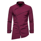 Herren Küchenjacke mit modernem Schnitt und elegantem Kragen