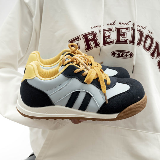 Damen Sportliche Freizeitschuhe mit atmungsaktiver Oberflächenstruktur und flexibler Laufsohle R&B