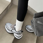 Damen Sportliche Lauf-Sneaker mit atmungsaktivem Mesh-Obermaterial und dämpfender Sohle R&B