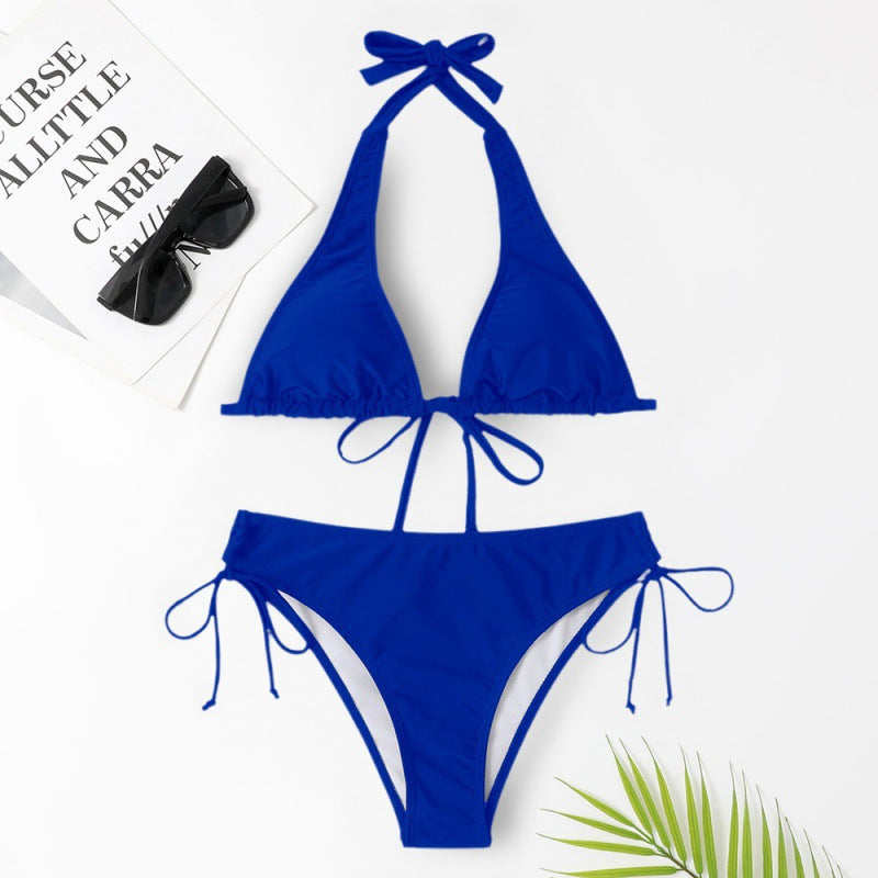 Damen Triangel-Bikini mit verstellbaren Trägern R&B