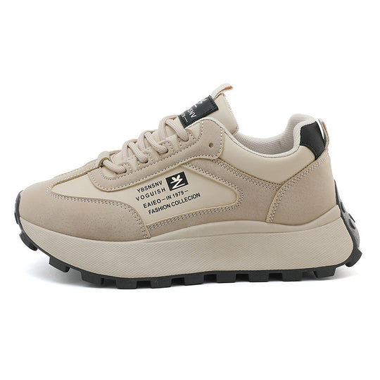 Damen Chunky Sneakers mit atmungsaktiven Mesh-Einsätzen und dämpfender Sohle R&B