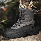 Damen Hohe Arbeitsstiefel mit rutschfester Profilsohle und atmungsaktivem Innenfutter