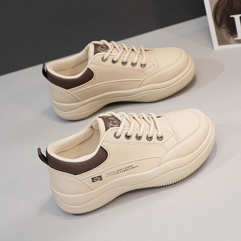 Damen Lässige Sneakers mit atmungsaktiver Oberflächenstruktur und dämpfender Sohle