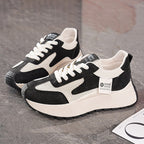 Damen Freizeit Sneakers mit atmungsaktivem Mesh-Obermaterial und rutschfester Sohle R&B