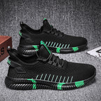 Damen Bequeme Trainingssneakers mit atmungsaktiver Mesh-Oberfläche und rutschfester Sohle