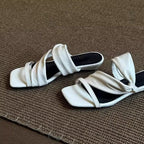 Damen modische Riemchen-Sandalen mit bequemer Fußbettgestaltung R&B