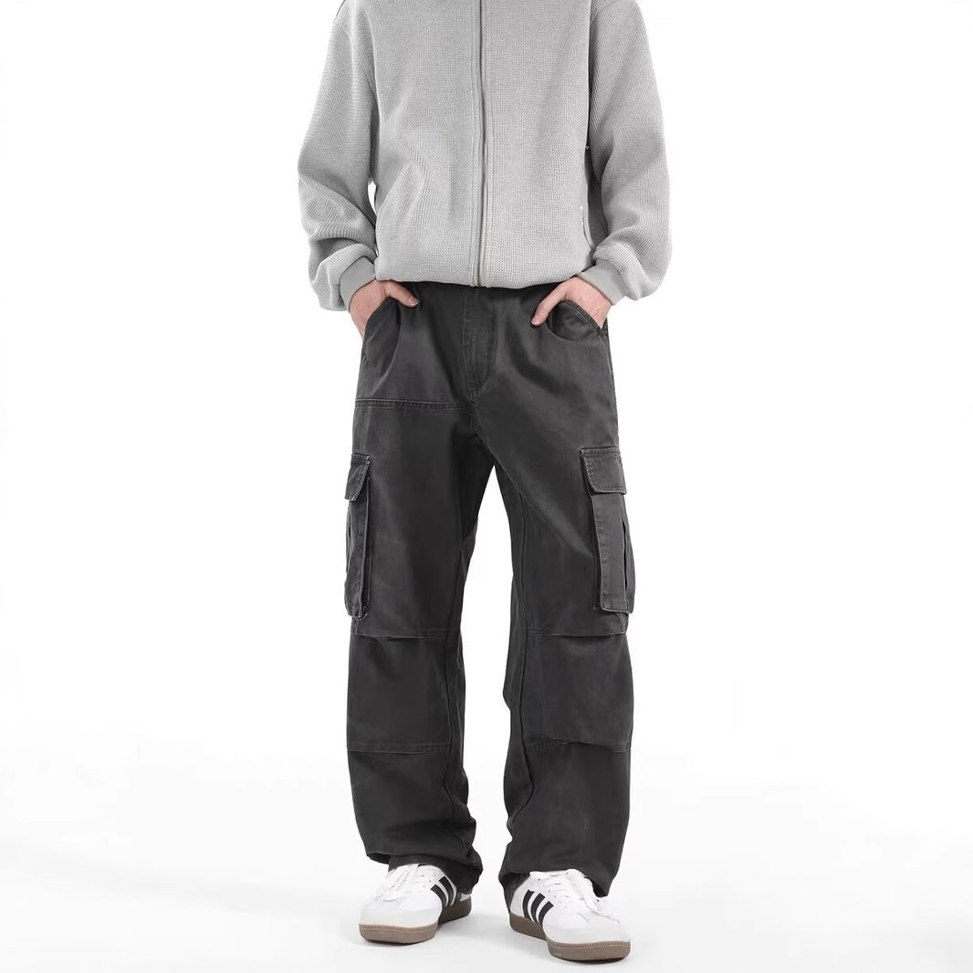 Herren Cargo-Hose mit strapazierfähigem Material und großzügigen Taschen R&B