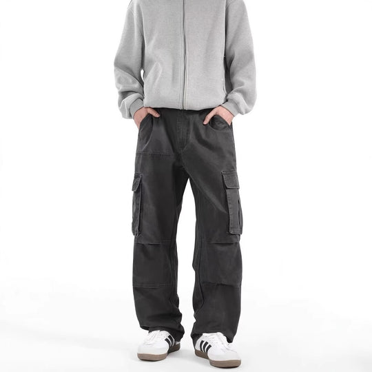 Herren Cargo-Hose mit strapazierfähigem Material und großzügigen Taschen R&B