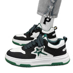 Damen Sportliche Sneakers mit verstärkter Sohle und atmungsaktiver Obermaterialstruktur R&B