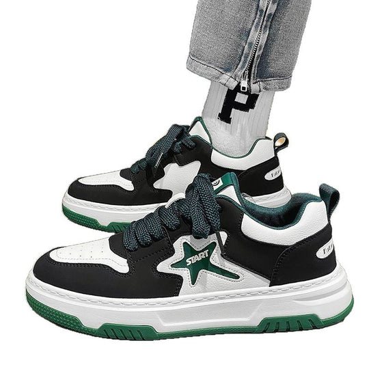 Damen Sportliche Sneakers mit verstärkter Sohle und atmungsaktiver Obermaterialstruktur R&B
