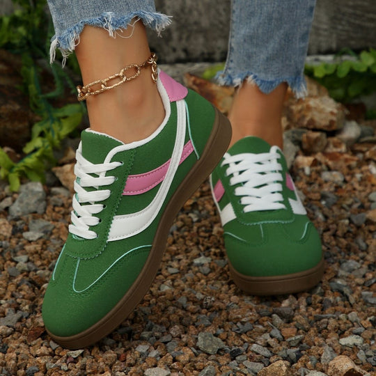 Damen Sneakers mit modischem Design und dämpfender Sohle R&B