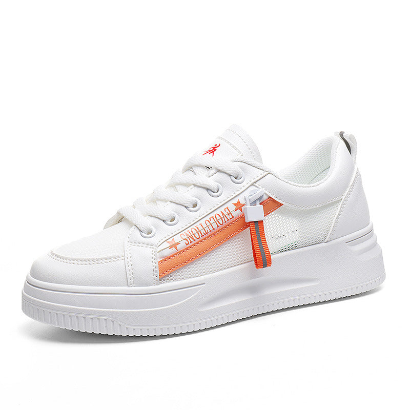 Damen Sportliche Sneaker mit innovativem Obermaterial und modischem Zipperdesign R&B