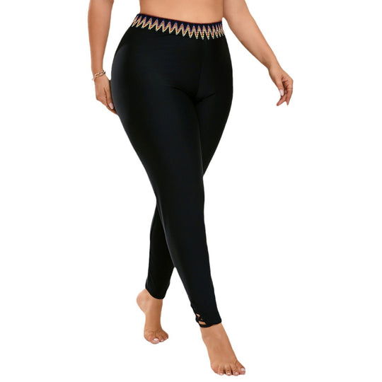 Damen Leggings mit elastischem Bund R&B