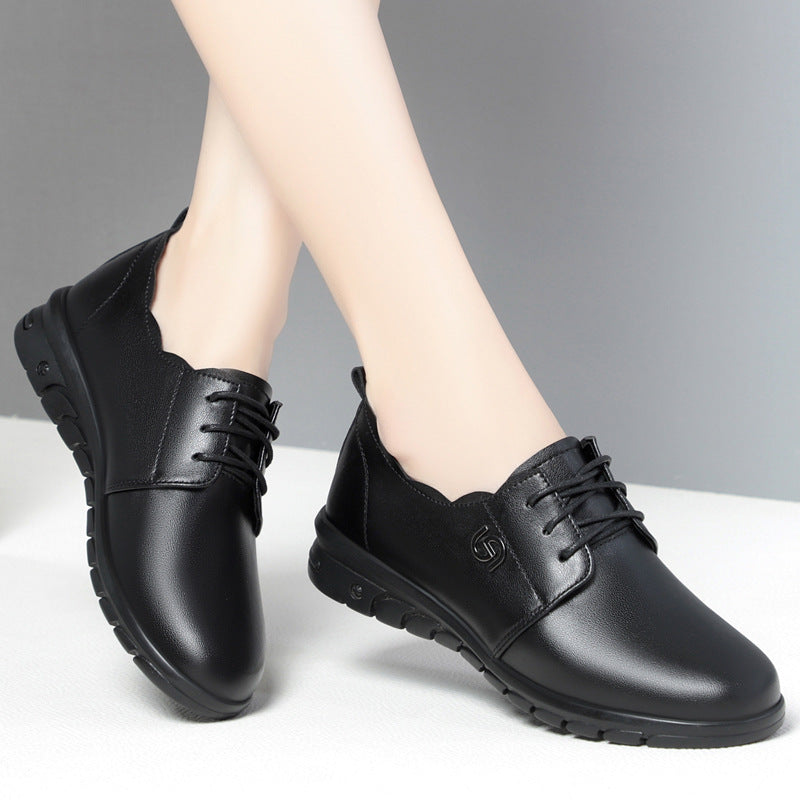 Damen Komfortable Schnürschuhe mit atmungsaktivem Obermaterial und rutschfester Sohle R&B