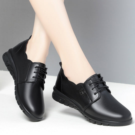 Damen Komfortable Schnürschuhe mit atmungsaktivem Obermaterial und rutschfester Sohle R&B