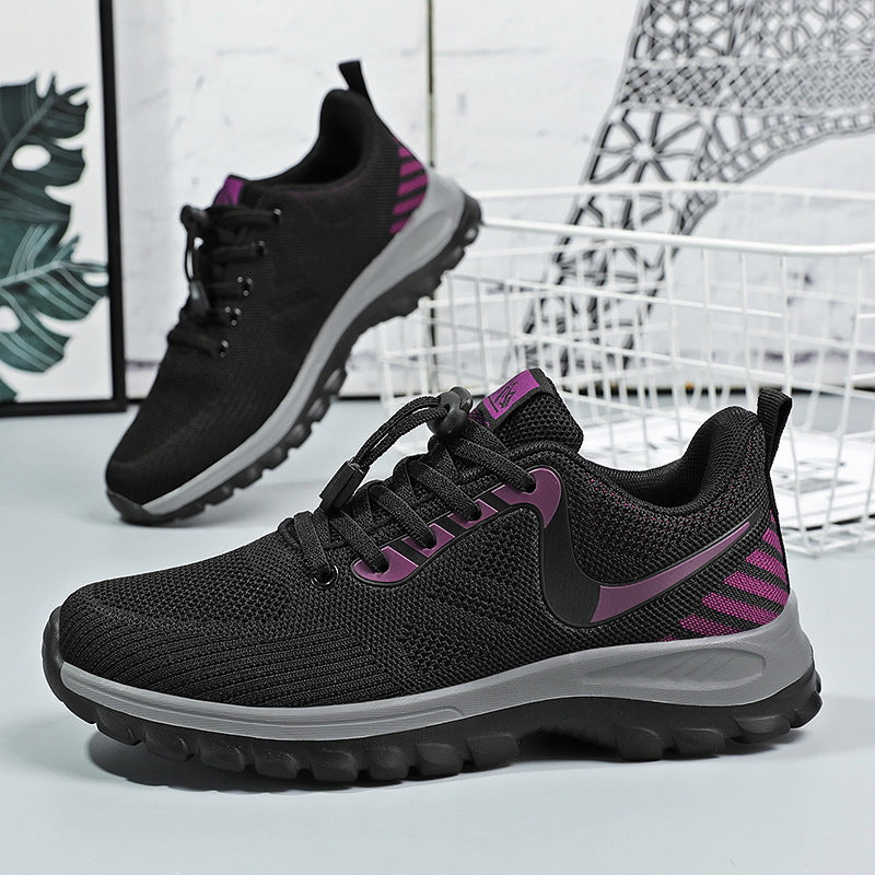 Damen Sportliche Laufschuhe mit atmungsaktivem Obermaterial und flexiblem Tragekomfort R&B
