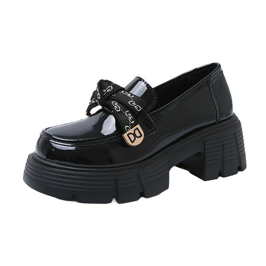Damen elegante Loafer mit Knoten-Detail und komfortabler Plateausohle R&B