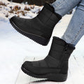 Damen Winterstiefel mit warmem Futter und rutschfester Sohle R&B