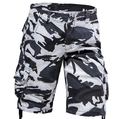 Herren taktische Cargo-Shorts mit multifunktionalen Taschen R&B