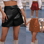 Damen Minirock mit asymmetrischem Schnitt und dekorativer Schleife R&B