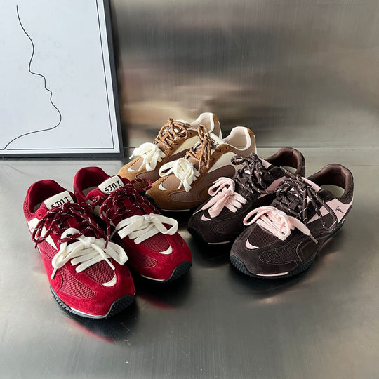 Damen Sportliche Sneakers mit atmungsaktivem Obermaterial und weicher Polsterung R&B