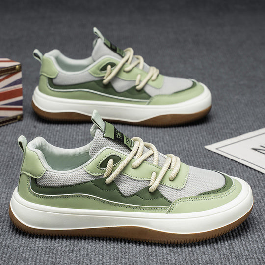 Damen bequeme und atmungsaktive Sneakers mit rutschfester Sohle und gepolstertem Innenfutter R&B