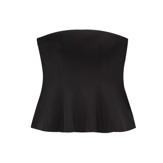 Damen Bustier-Oberteil mit figurformendem Schnitt und elegantem Plissee R&B