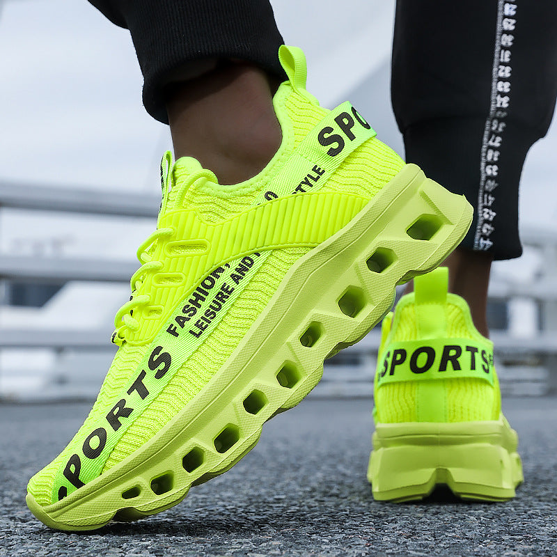 Damen Sportliche Lauf-Sneaker mit elastischem Obermaterial und extrem dämpfender Sohle R&B