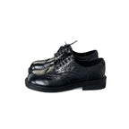 Damen elegante Brogues mit feinem Leder und klassischem Lochdesign R&B