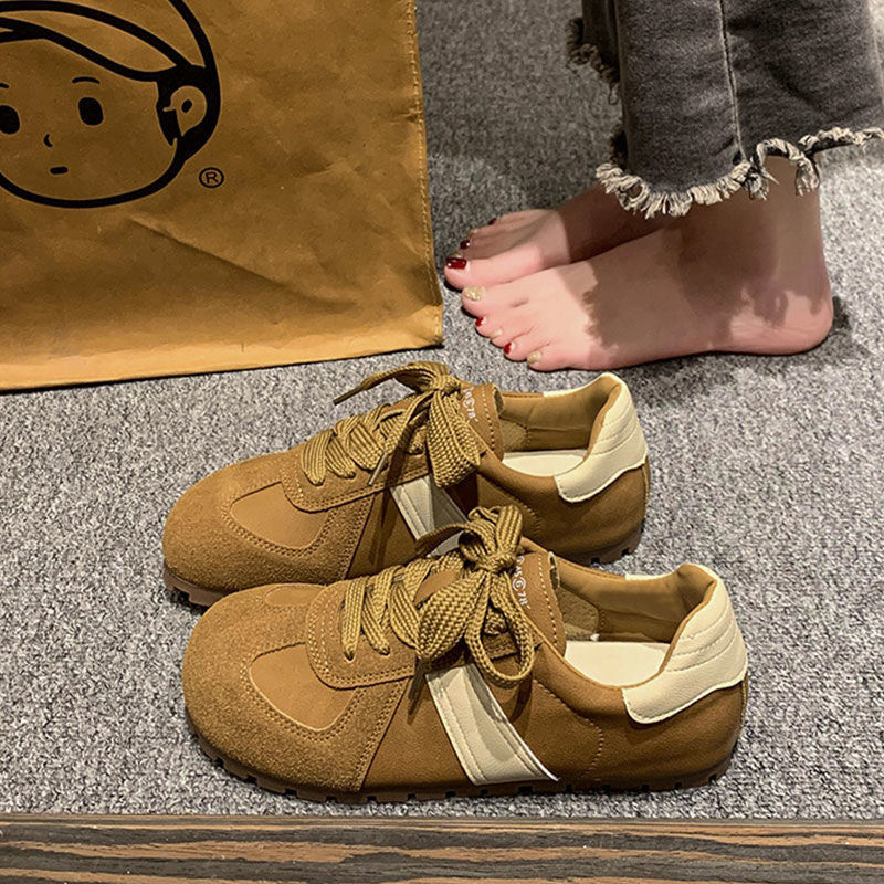 Damen Freizeitsneaker aus hochwertigem Wildleder mit komfortabler Sohle