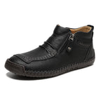 Herren modische Stiefel mit praktischem Reißverschluss R&B