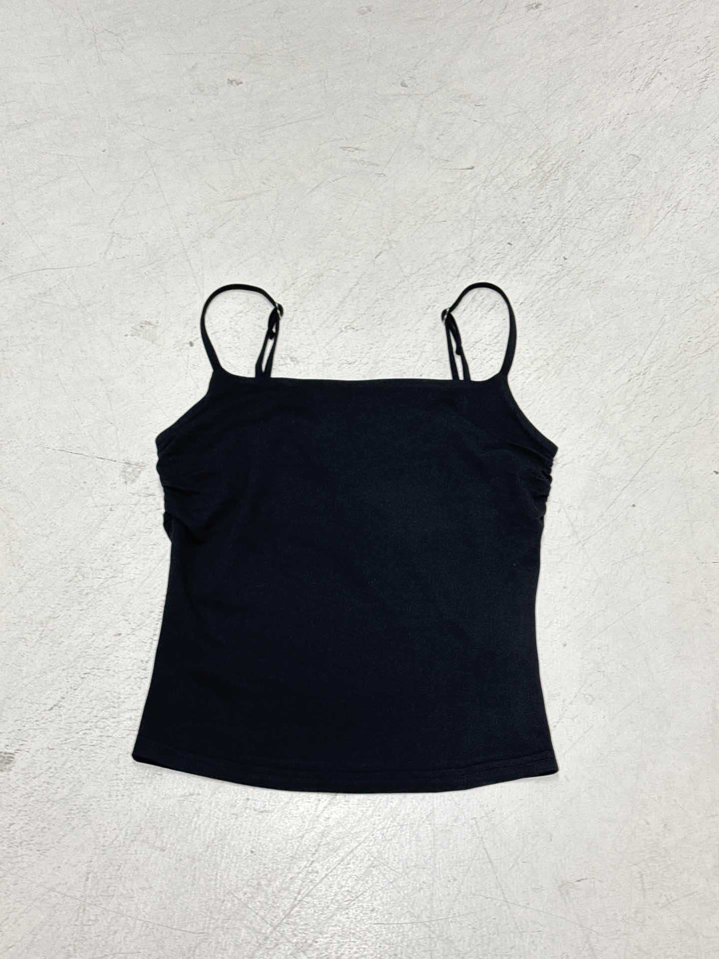 Damen Spartanshirt mit zarten Spaghetti-Trägern und figurbetontem Schnitt R&B