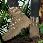 Herren vielseitige Outdoor-Stiefel mit hoher Knöchelunterstützung und rutschfester Sohle R&B